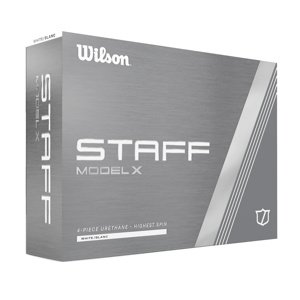 Wilson Staff Model X golfové míče - bílé 12 ks